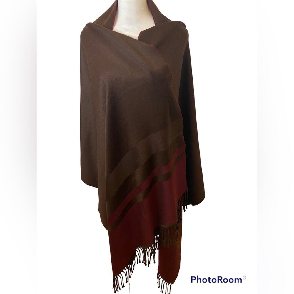 NWT GUCCI Oversided Lana Wool Wrap Stole Shawl Scarf READ